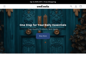 emenola.com homepage screenshot