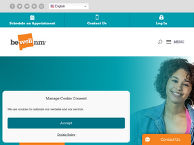 'bewellnm.com' screenshot