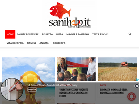 'sanihelp.it' screenshot