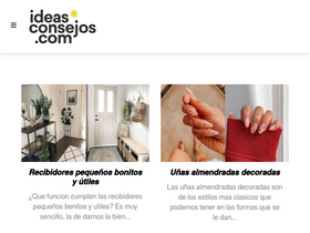 'ideasconsejos.com' screenshot