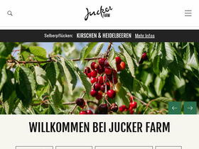 'juckerfarm.ch' screenshot