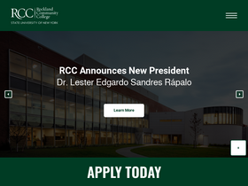 'sunyrockland.edu' screenshot