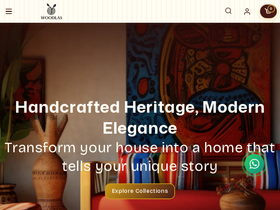 woodlas.com homepage screenshot