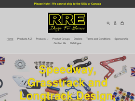 rre.co.uk homepage screenshot
