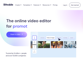 'biteable.com' screenshot