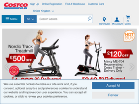 'costco.co.uk' screenshot