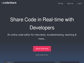 'codeshare.io' screenshot