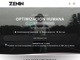zenin.pe homepage screenshot