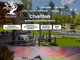 'treehousebrew.com' screenshot