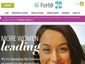 'fortefoundation.org' screenshot