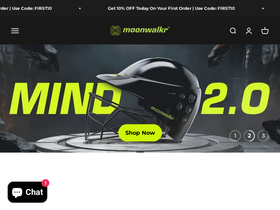 'moonwalkr.com' screenshot