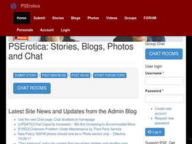'pserotica.com' screenshot