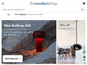 the.modern.shop website screenshot