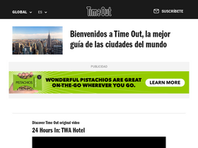 'timeout.es' screenshot