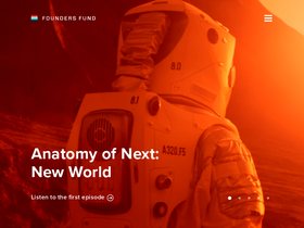 'foundersfund.com' screenshot