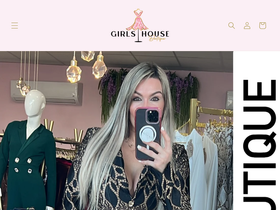 girlshouseboutique.com homepage screenshot