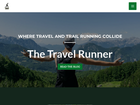 'thetravelrunner.com' screenshot