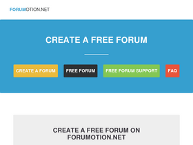 'forumotion.net' screenshot