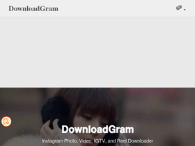 'downloadgram.pro' screenshot