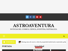 'astroaventura.net' screenshot