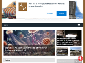 'ancientpages.com' screenshot