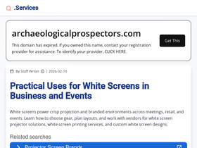 archaeologicalprospectors.com