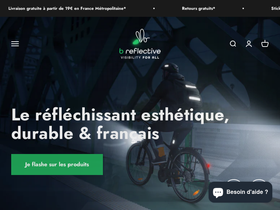 B Reflective website screenshot
