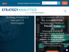 'strategyanalytics.com' screenshot