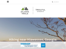 'atlantatrails.com' screenshot