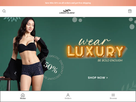 Leading Lady homepage screenshot