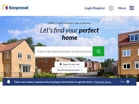 'keepmoat.com' screenshot