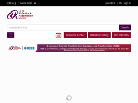 'ieee-ras.org' screenshot