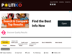 'politics.com.ph' screenshot