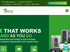 'lentoindia.com' screenshot