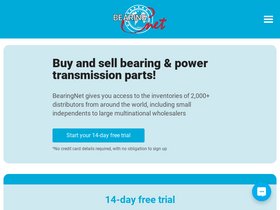 'bearingnet.net' screenshot