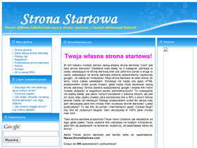 'stronastartowa.com' screenshot