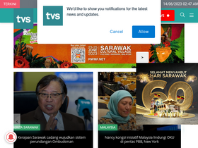 'tvstv.my' screenshot