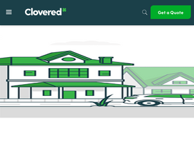 'clovered.com' screenshot