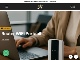 ambrasmart.ro homepage screenshot