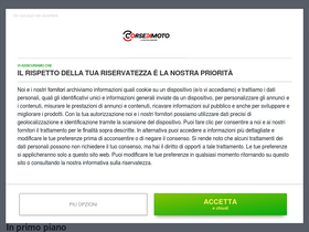 'corsedimoto.com' screenshot