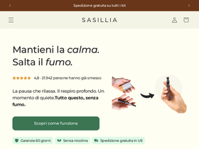 Sasillia website screenshot