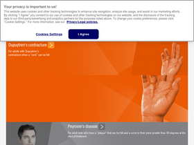 'xiaflex.com' screenshot