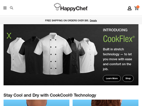 'happychef.com' screenshot