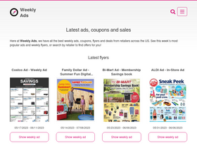 'weekly-ads.us' screenshot
