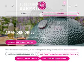 'sallys-shop.de' screenshot