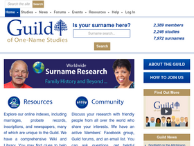 'one-name.org' screenshot