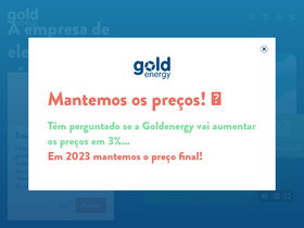 'goldenergy.pt' screenshot