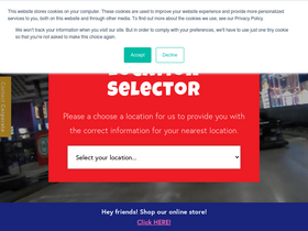 'incrediblepizza.com' screenshot