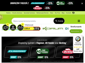 'sklepdrapieznik.pl' screenshot