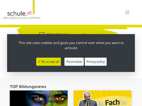 'schule.at' screenshot